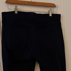 Mens Casual Cotton Navy Blue Chinos Pant